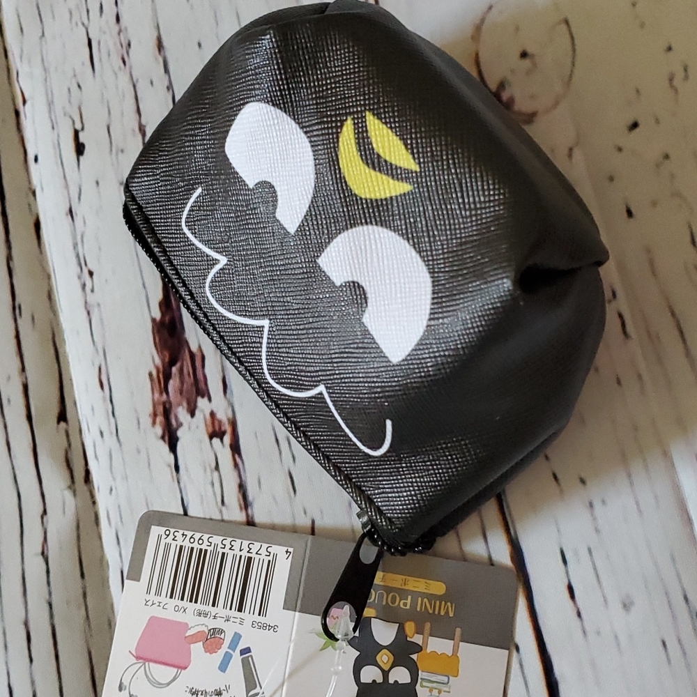 🆕️ SANRIO BAD BADTZ-MARU MINI POUCH 🖤
